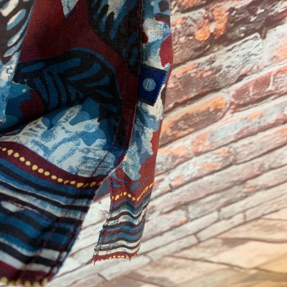 NWT BLEU by Arrow Hawaiian Shirt In Large🌺 - Picture 7 of 8